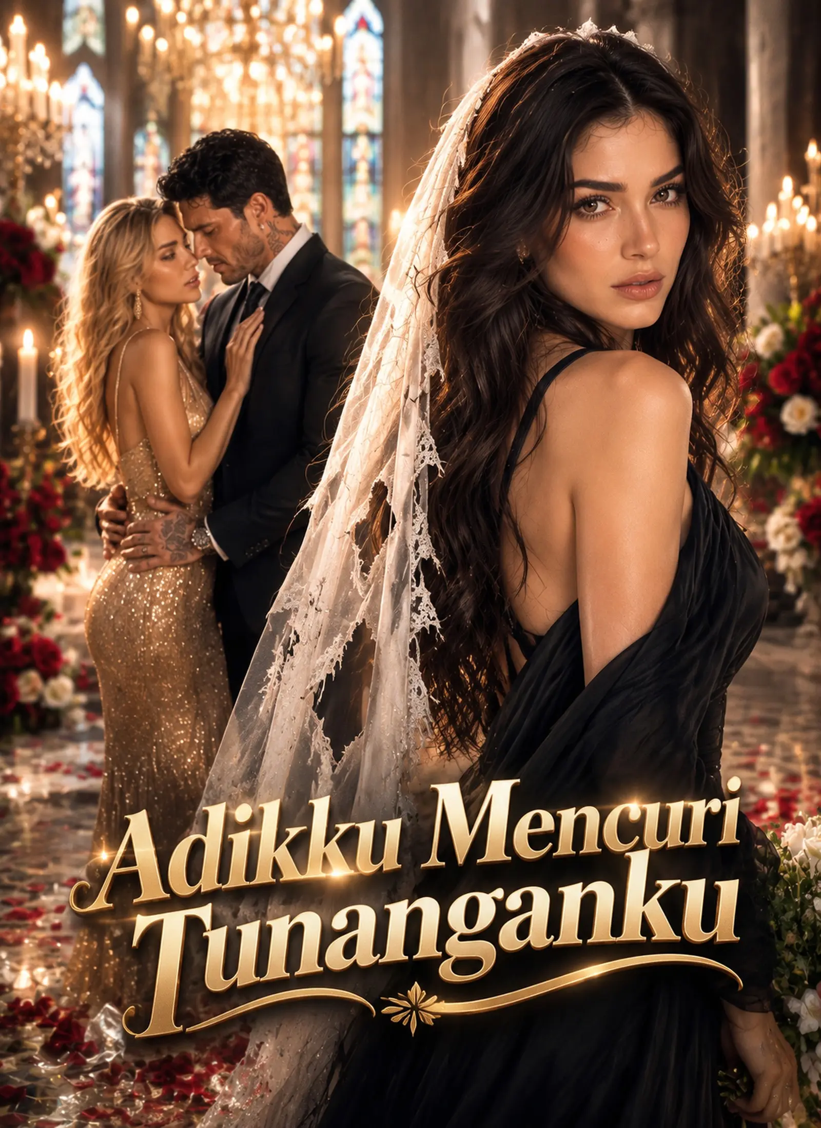 [Dubbing]Adikku Mencuri Tunanganku short drama poster