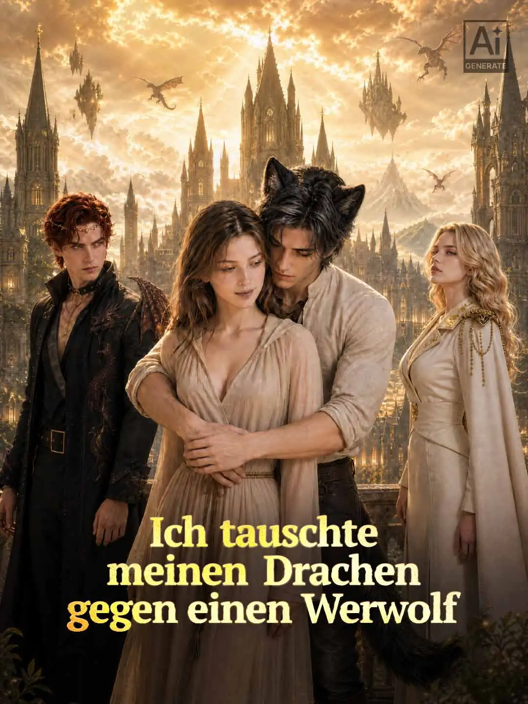 Ich tauschte meinen Drachen gegen einen Werwolf short drama poster