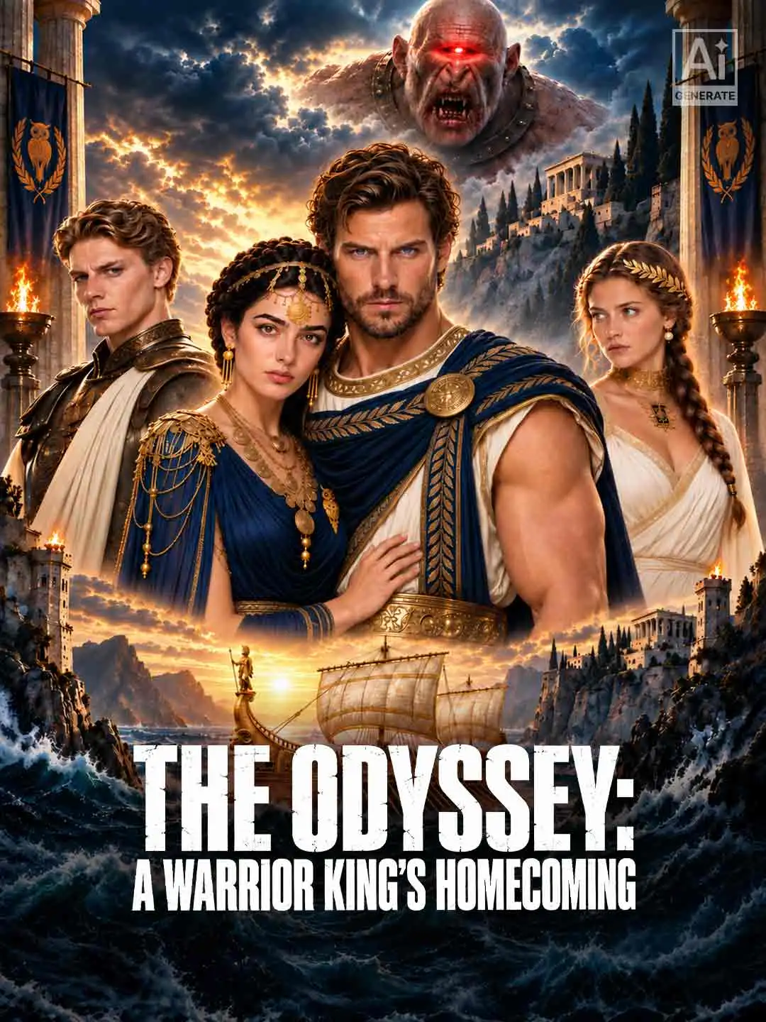 The Odyssey: A Warrior King's Homecoming short drama poster