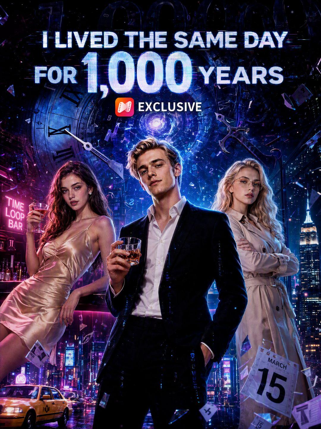 I Lived the Same Day for 1,000 Years short drama poster