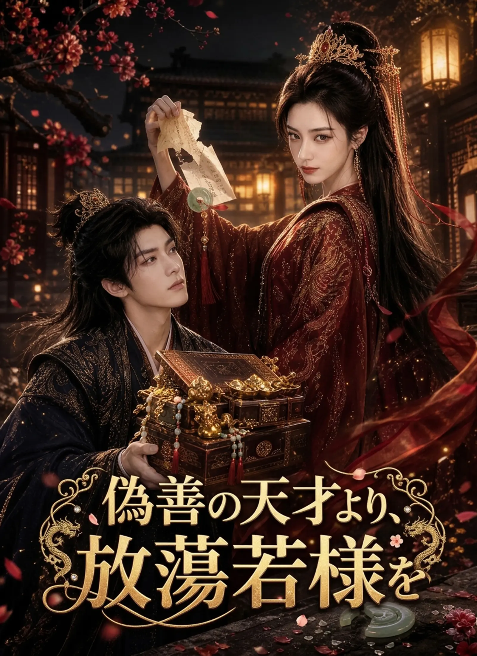 偽善の天才より、放蕩若様を short drama poster