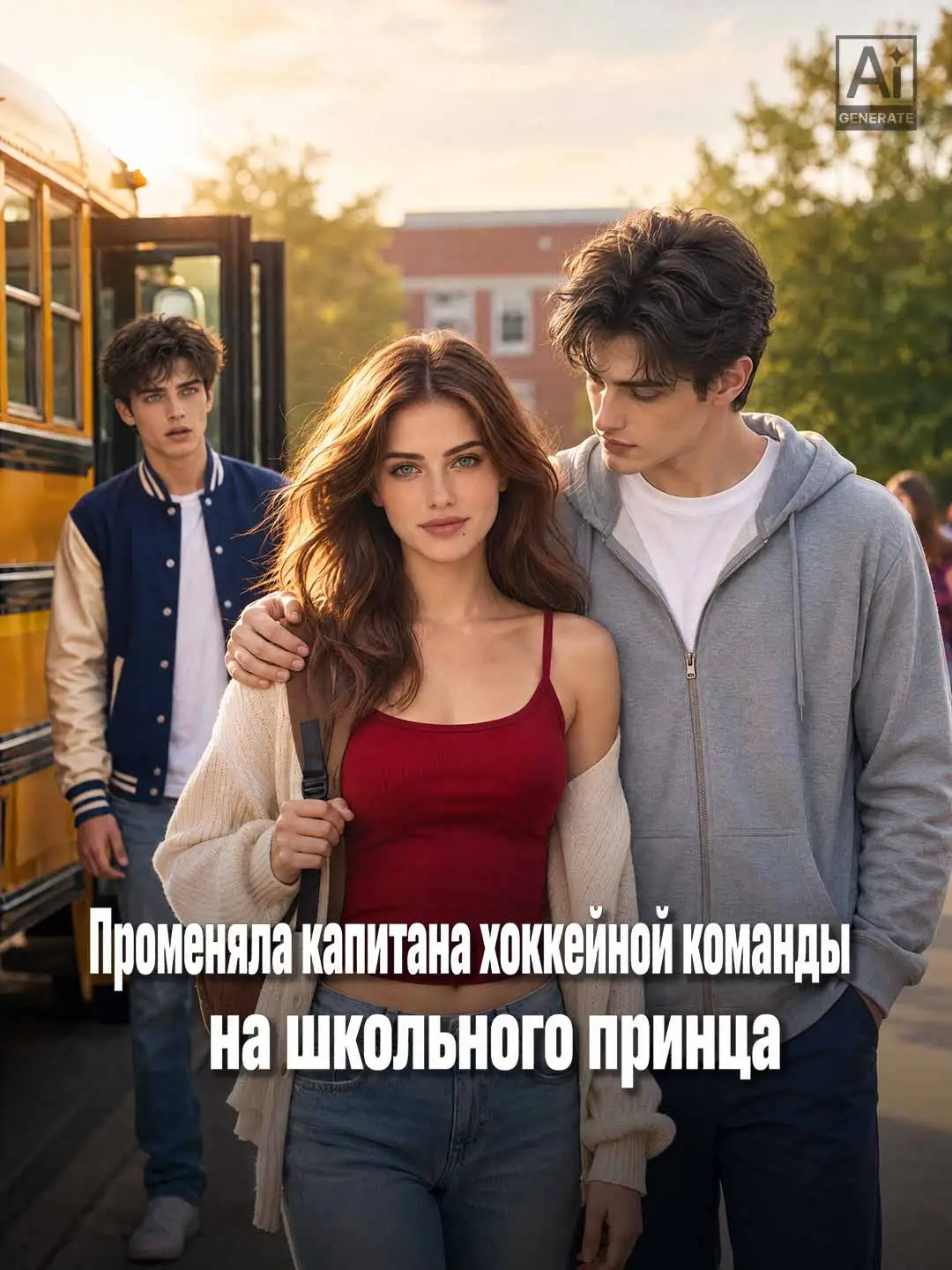 Променяла капитана хоккейной команды на школьного принца short drama poster