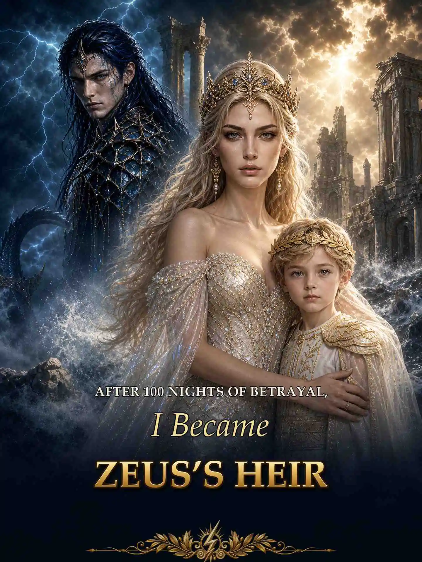 After 100 Nights of Betrayal, I Became Zeus’s Heir short drama poster