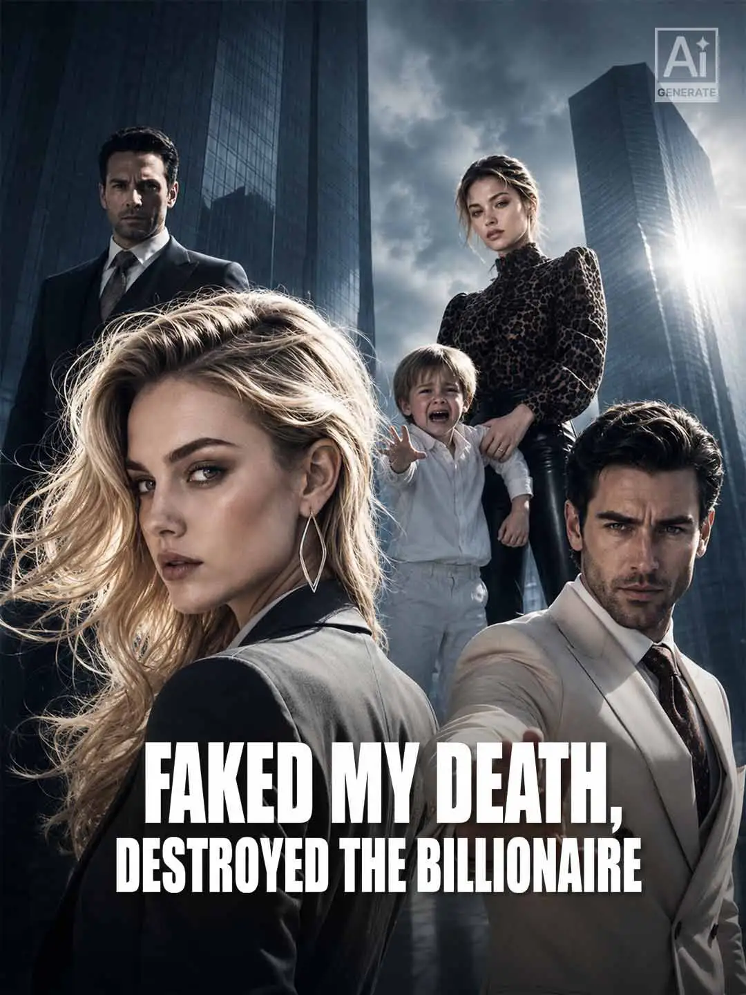 Faked My Death, Destroyed The Billionaire short drama poster
