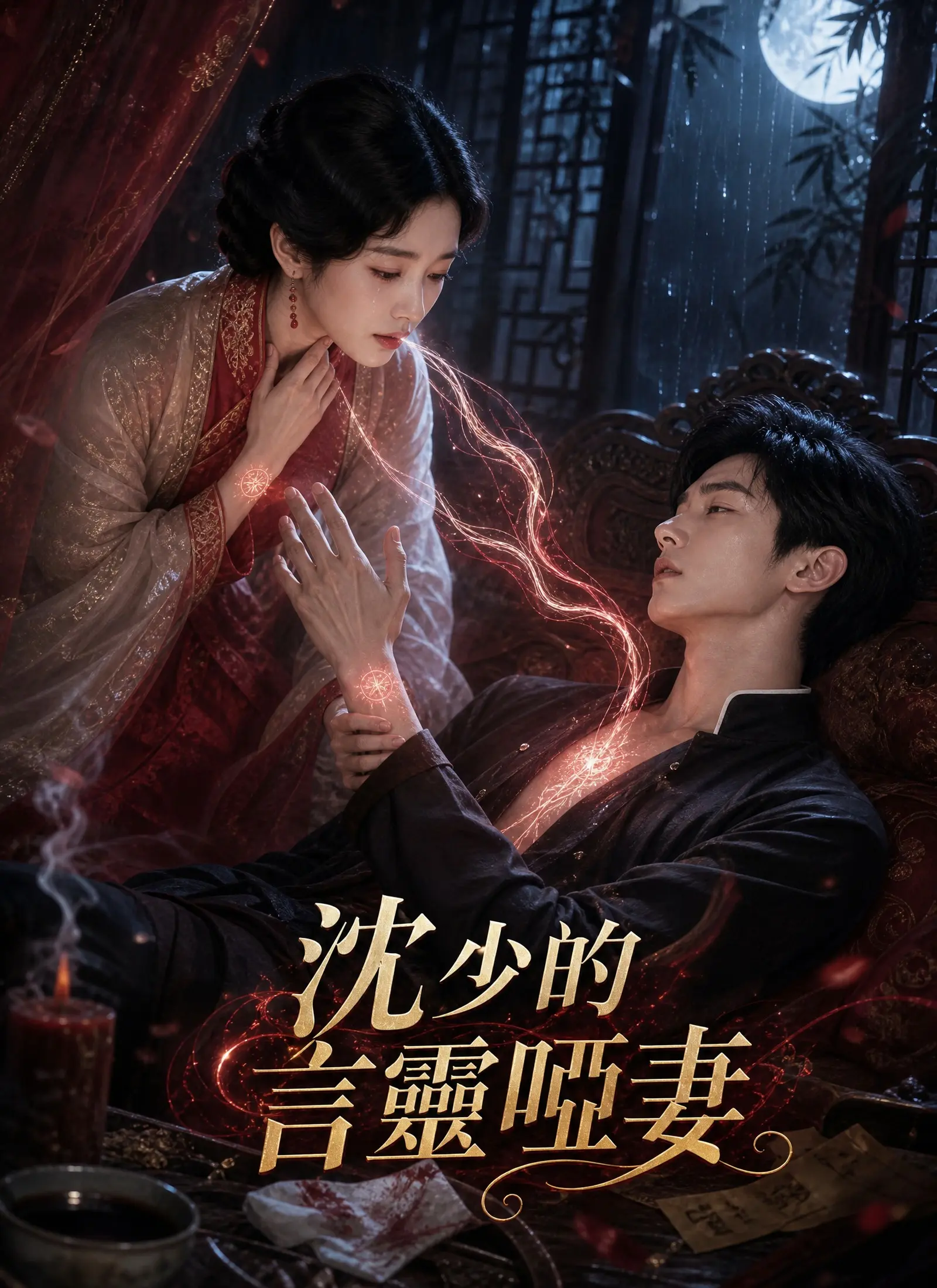 沈少的言靈啞妻 short drama poster