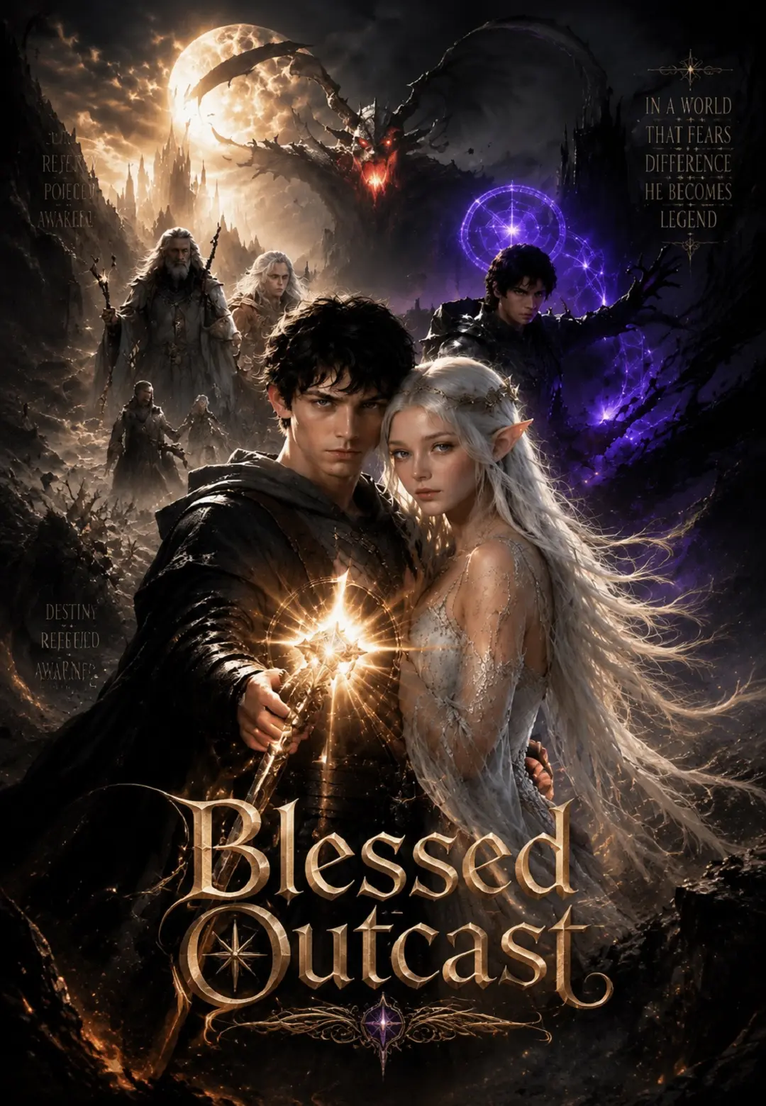 Blessed Outcast short drama poster