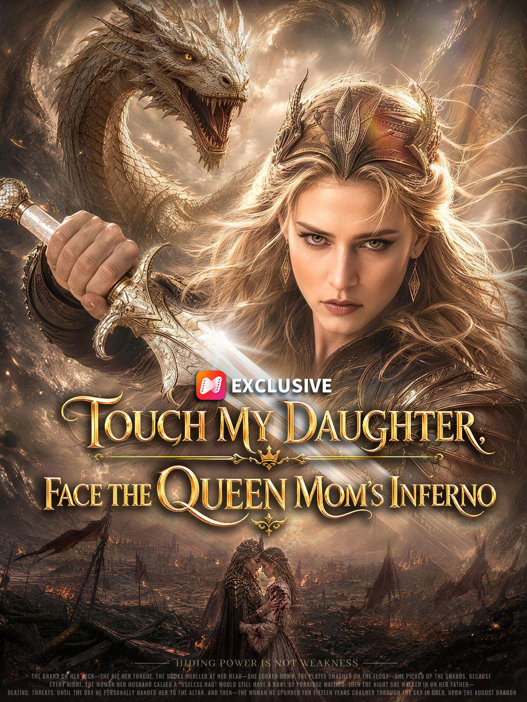 Touch my daughter, face the queen mom's inferno short drama poster