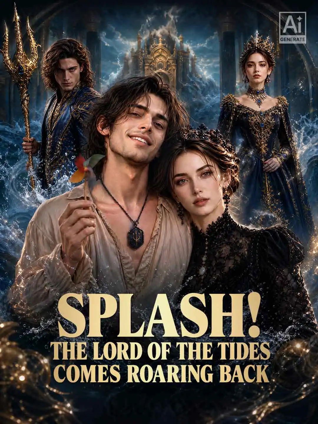 Splash! The Lord of the Tides Comes Roaring Back short drama poster