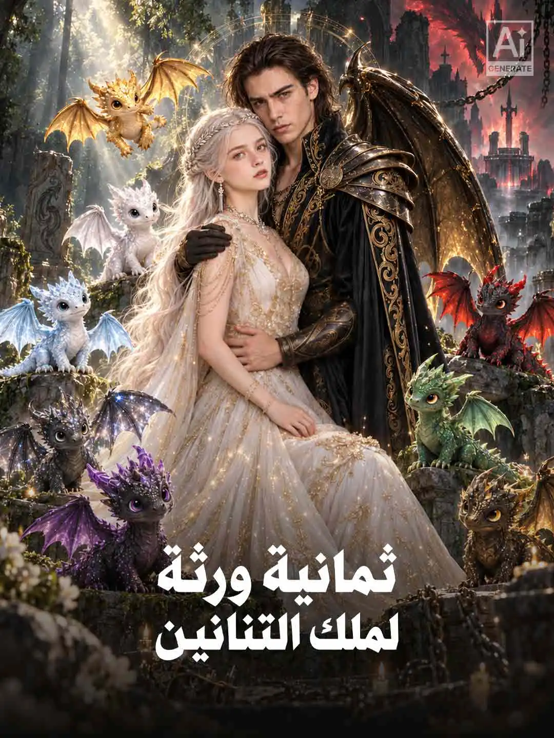 ثمانية ورثة لملك التنانين short drama poster