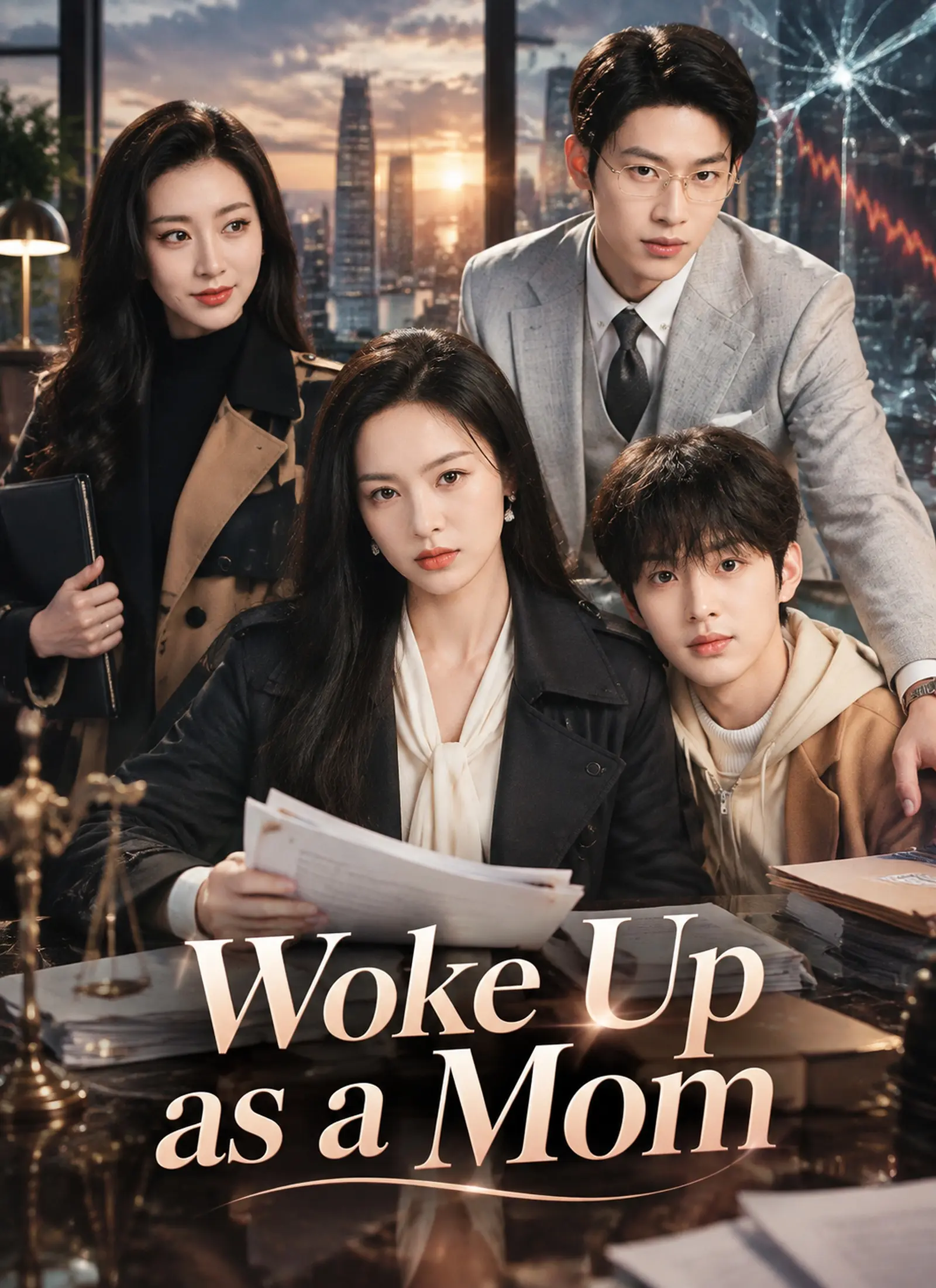 [Dubbed]Woke Up as a Mom short drama poster