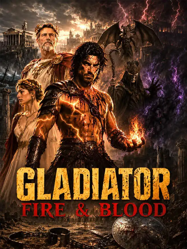GladiatorFire & Blood short drama poster