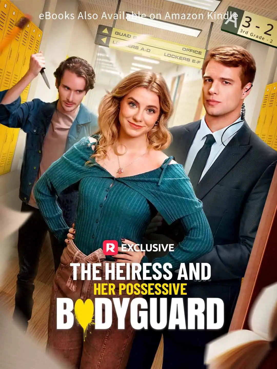 The Heiress and Her Possessive Bodyguard short drama poster