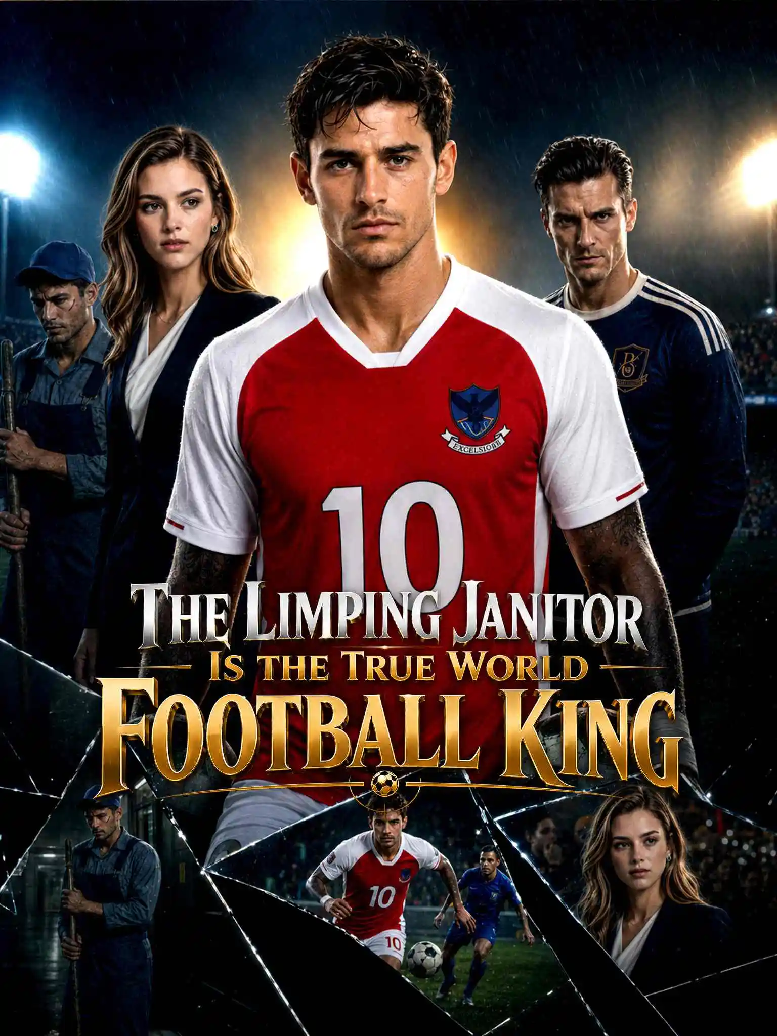 The Limping Janitor Is the True World Football King short drama poster