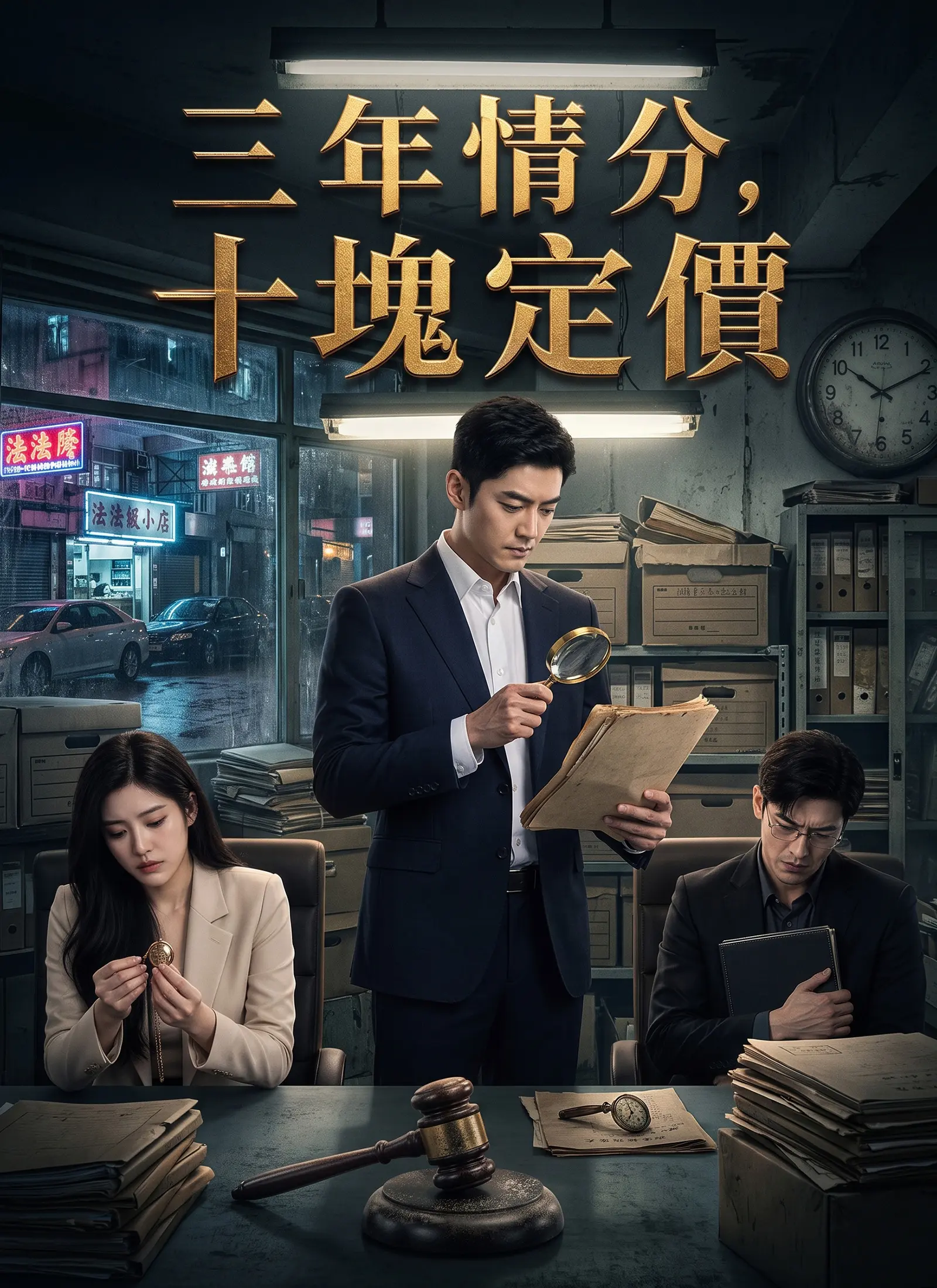 三年情分，十塊定價 short drama poster