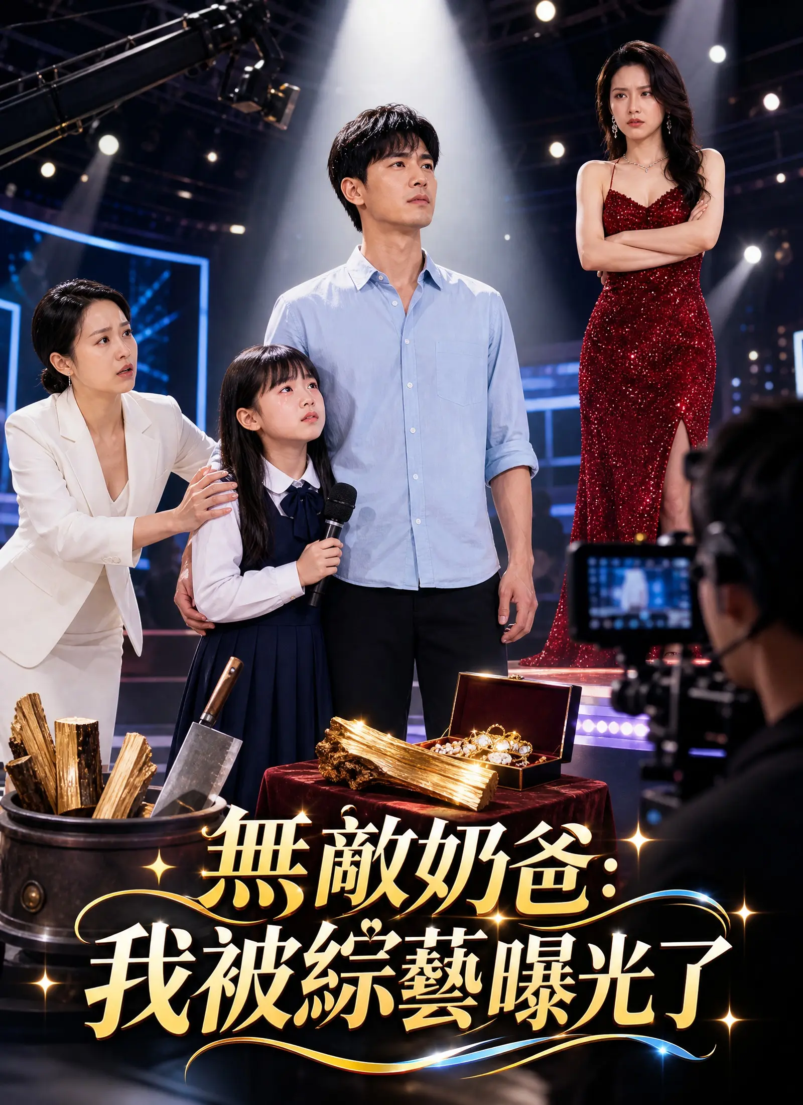 無敵奶爸：我被綜藝曝光了 short drama poster
