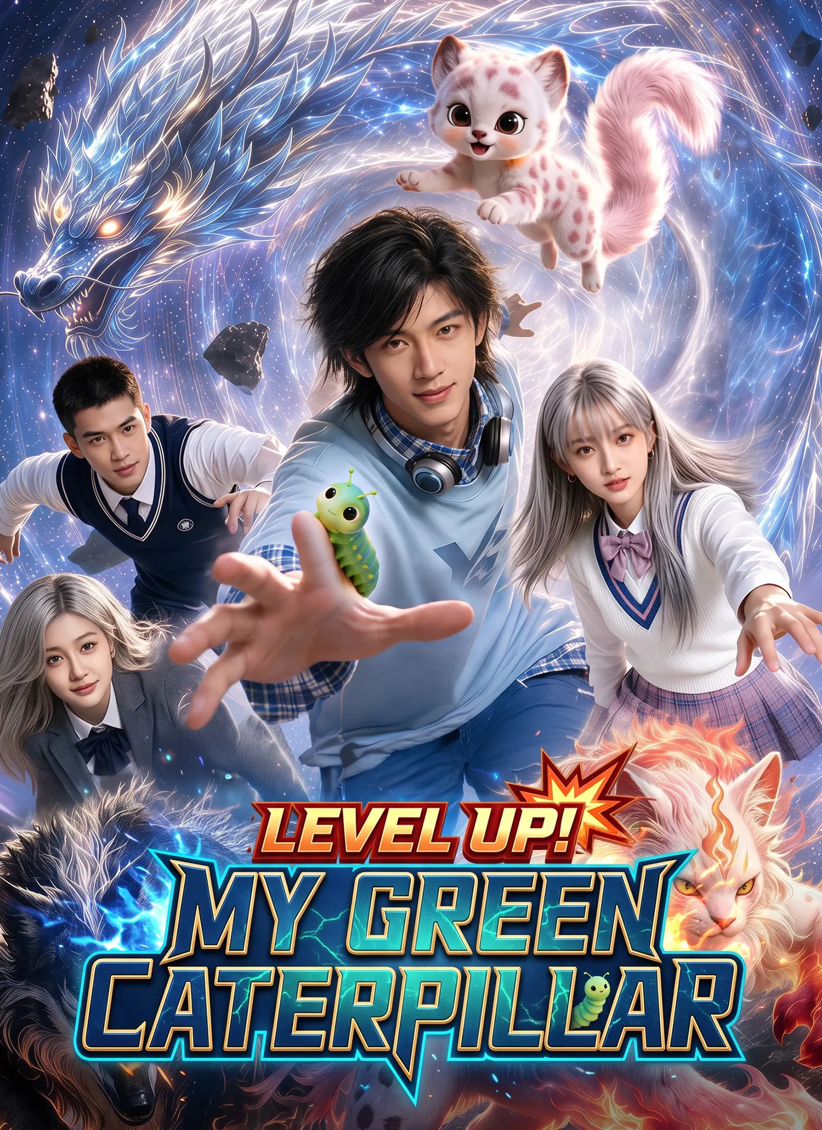 Level up! My Green Caterpillar short drama poster