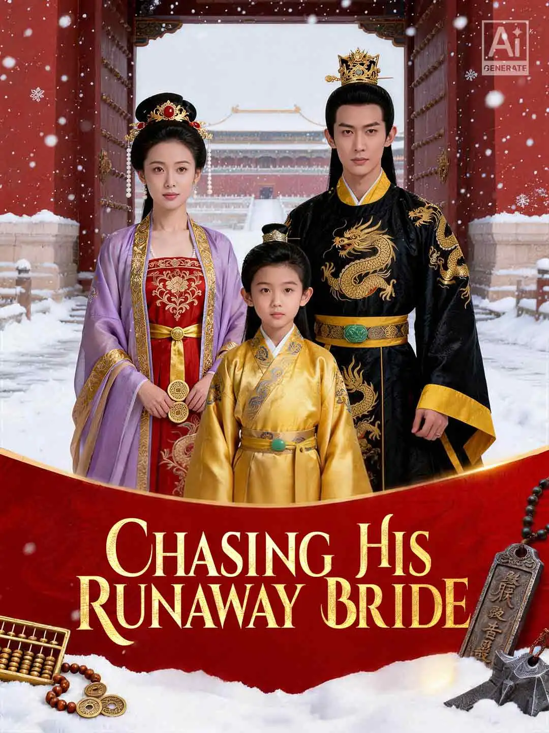 Chasing His Runaway Bride short drama poster
