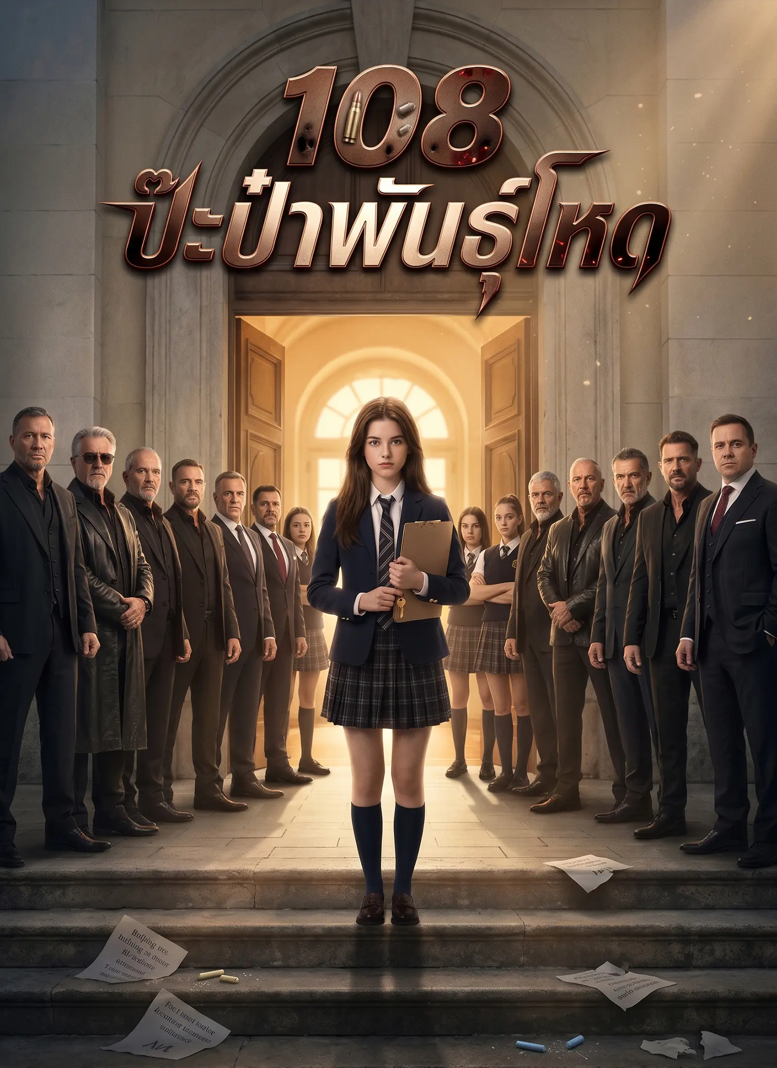 [พากย์ไทย]108 ป๊ะป๋าพันธุ์โหด short drama poster