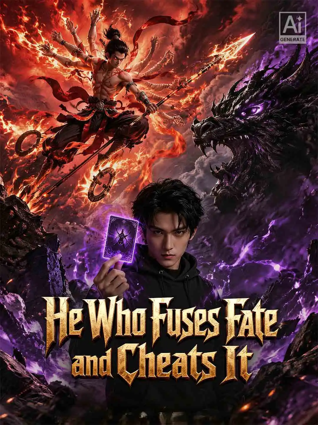 He Who Fuses Fate and Cheats It short drama poster