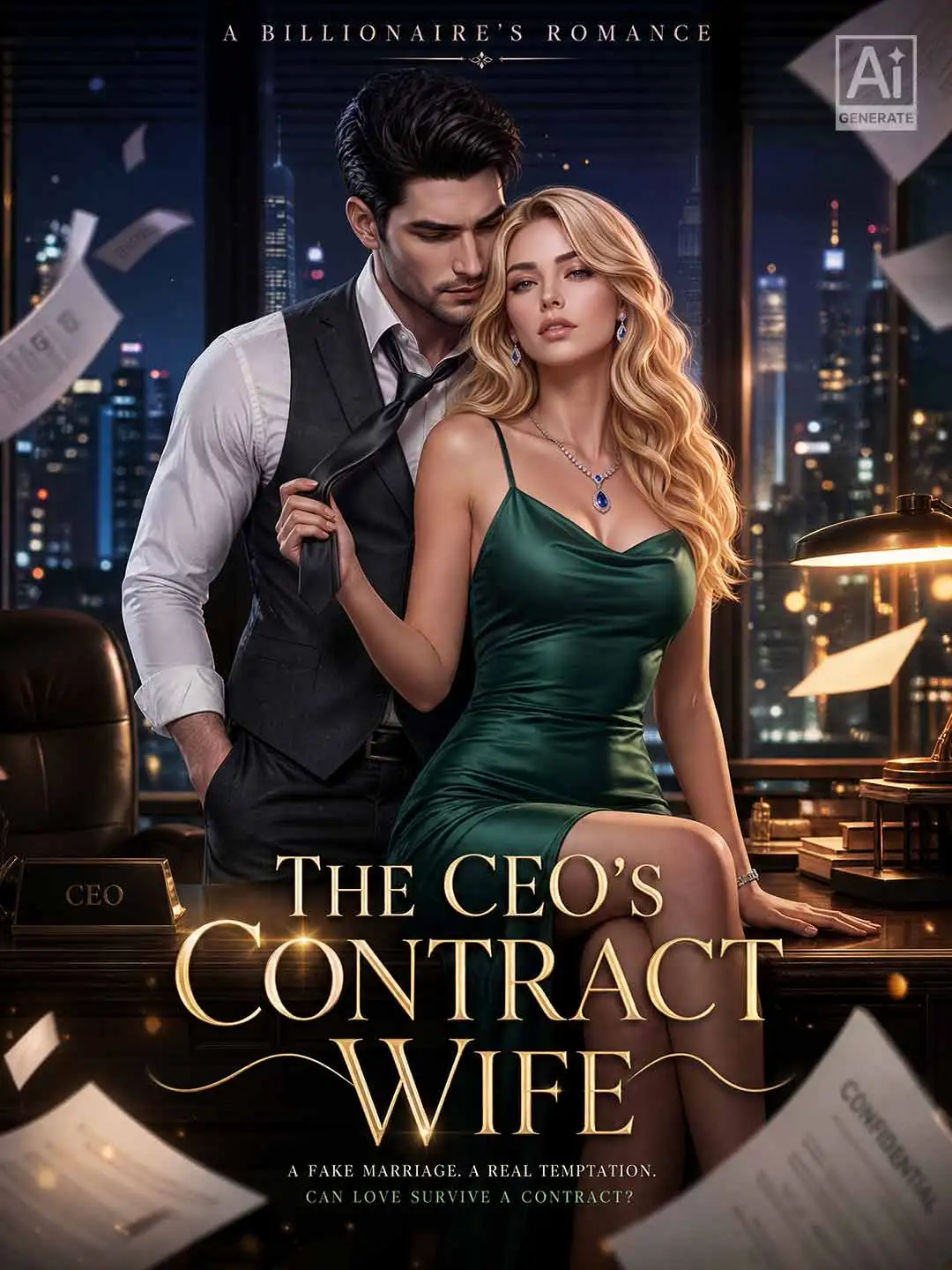 The CEO's Contract Wife short drama poster