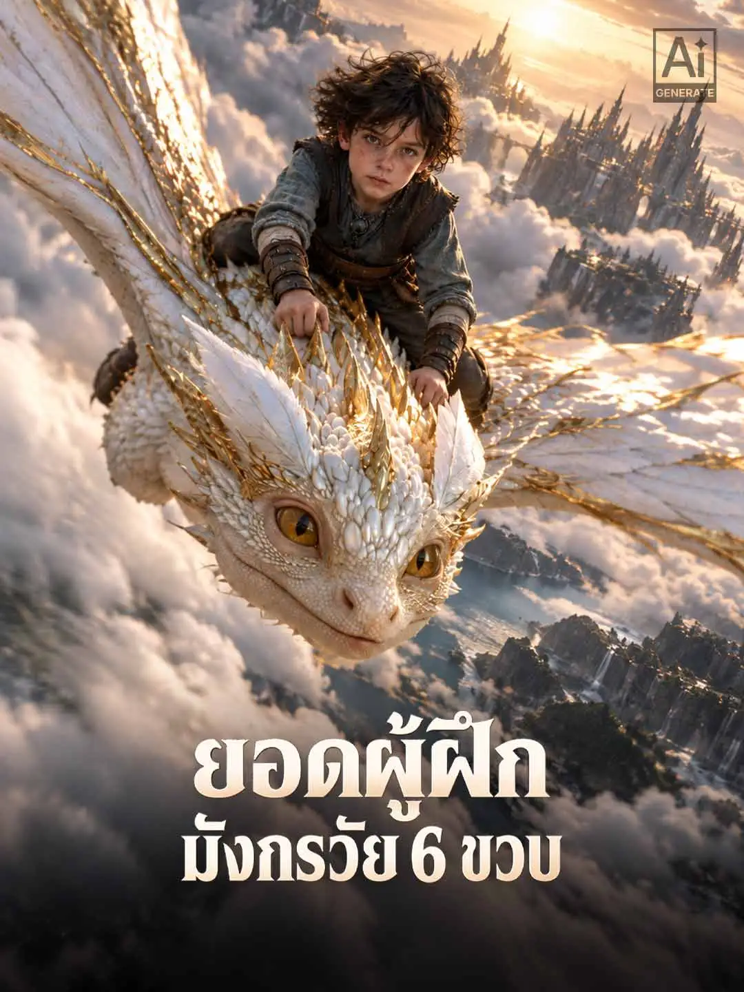 ยอดผู้ฝึกมังกรวัย 6 ขวบ short drama poster
