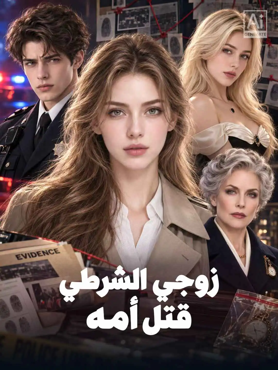 زوجي الشرطي قتل أمه short drama poster
