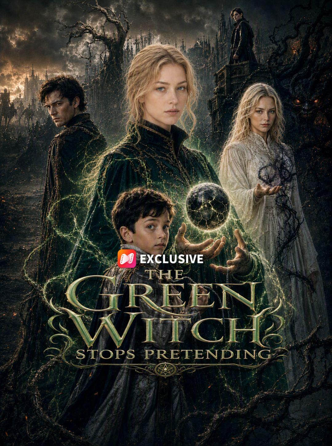 The Green Witch Stops Pretending short drama poster
