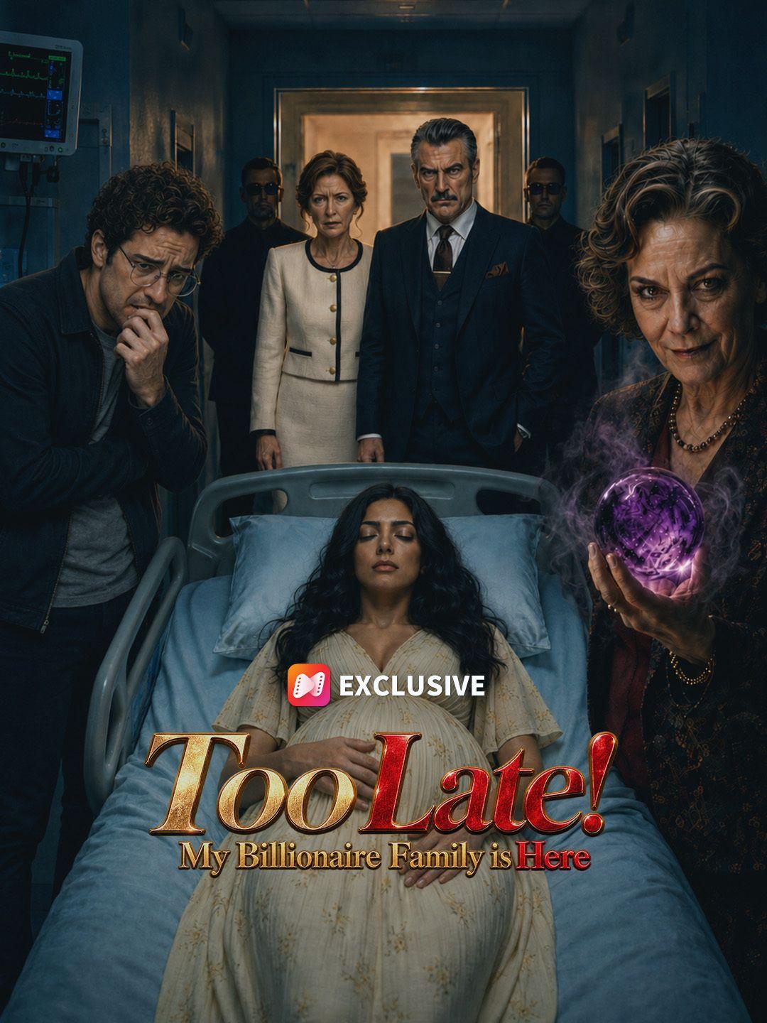 Too Late! My Billionaire Family is Here short drama poster