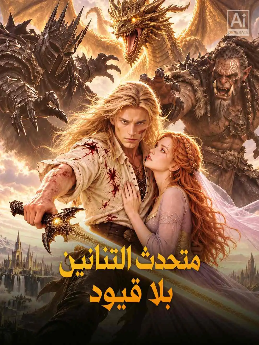 متحدث التنانين بلا قيود short drama poster