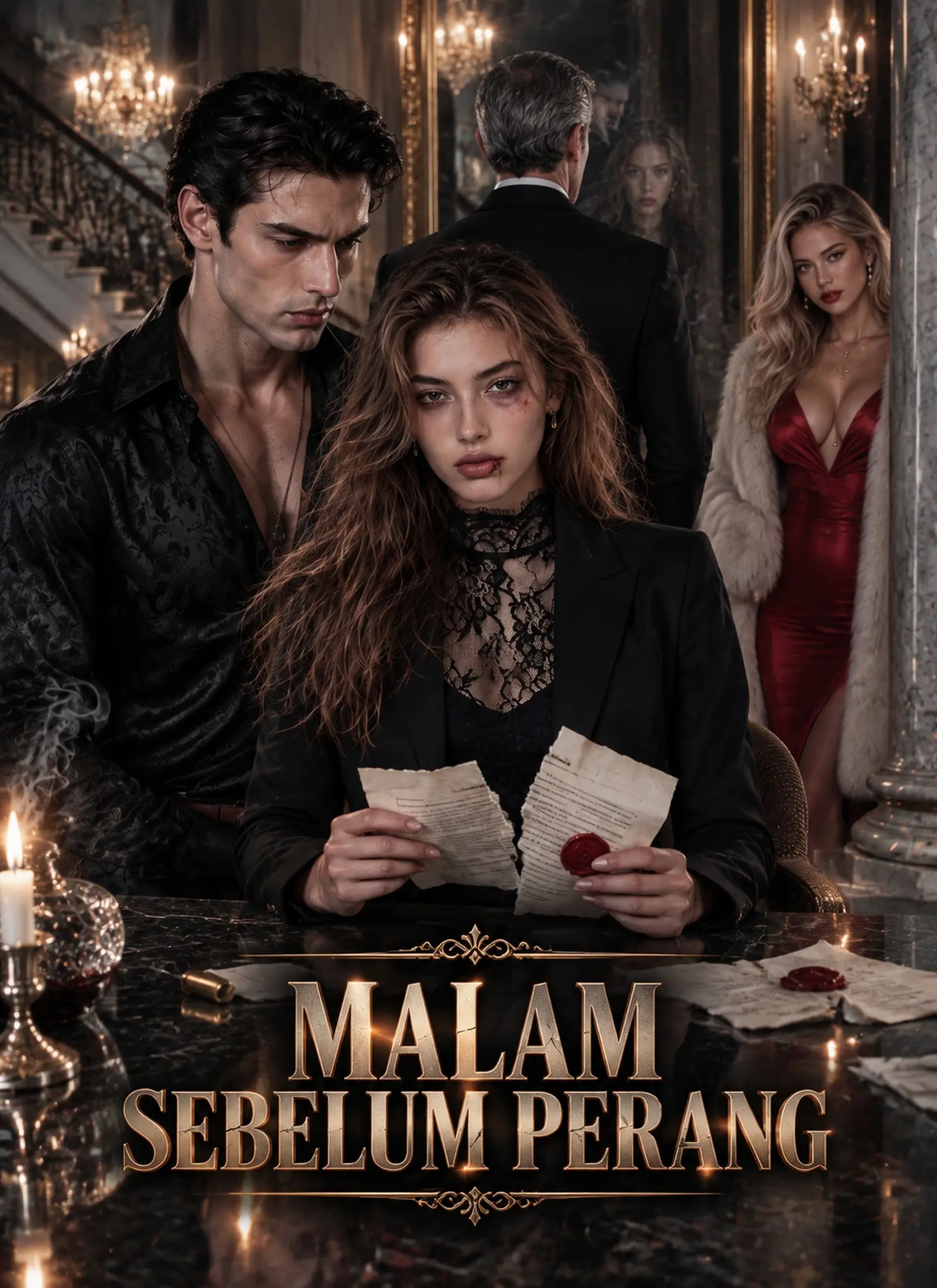 [Dubbing] Malam Sebelum Perang short drama poster