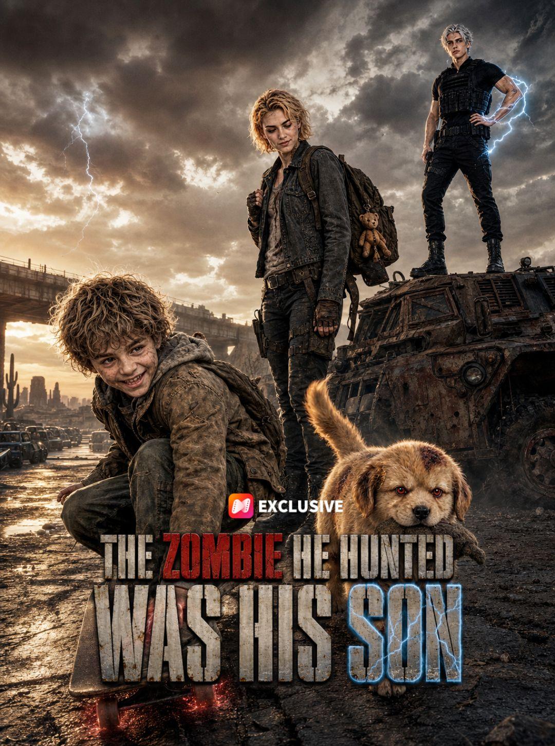 The Zombie He Hunted Was His Son short drama poster