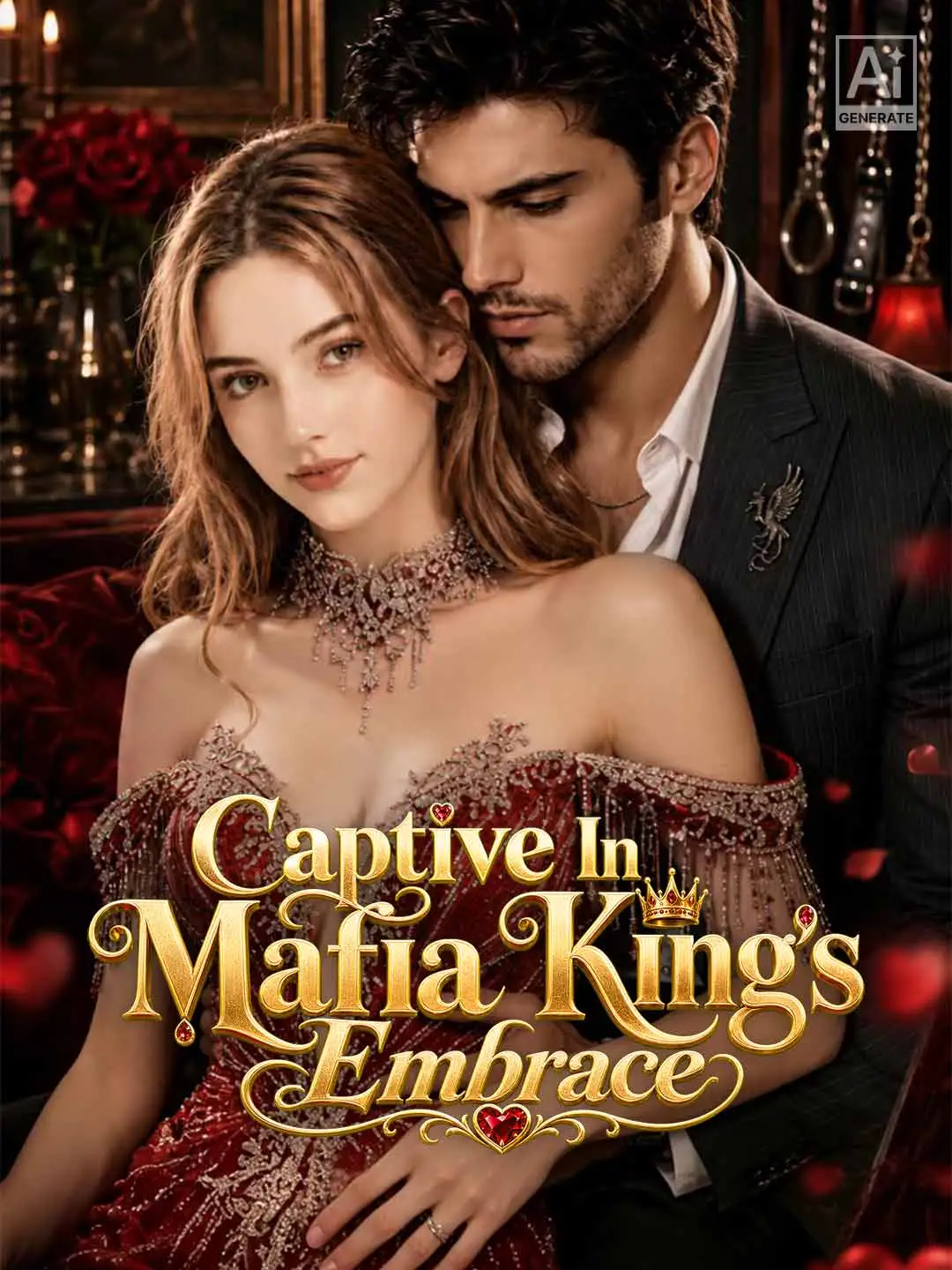 Captive In Mafia King’s Embrace情陷黑帮之王 short drama poster