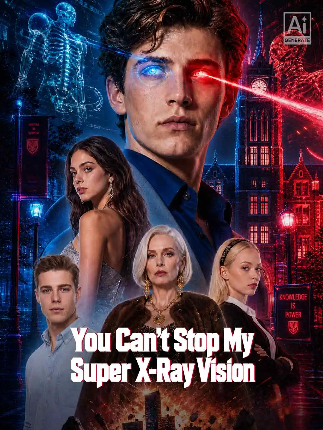 You Can't Stop My Super X-Ray Vision short drama poster