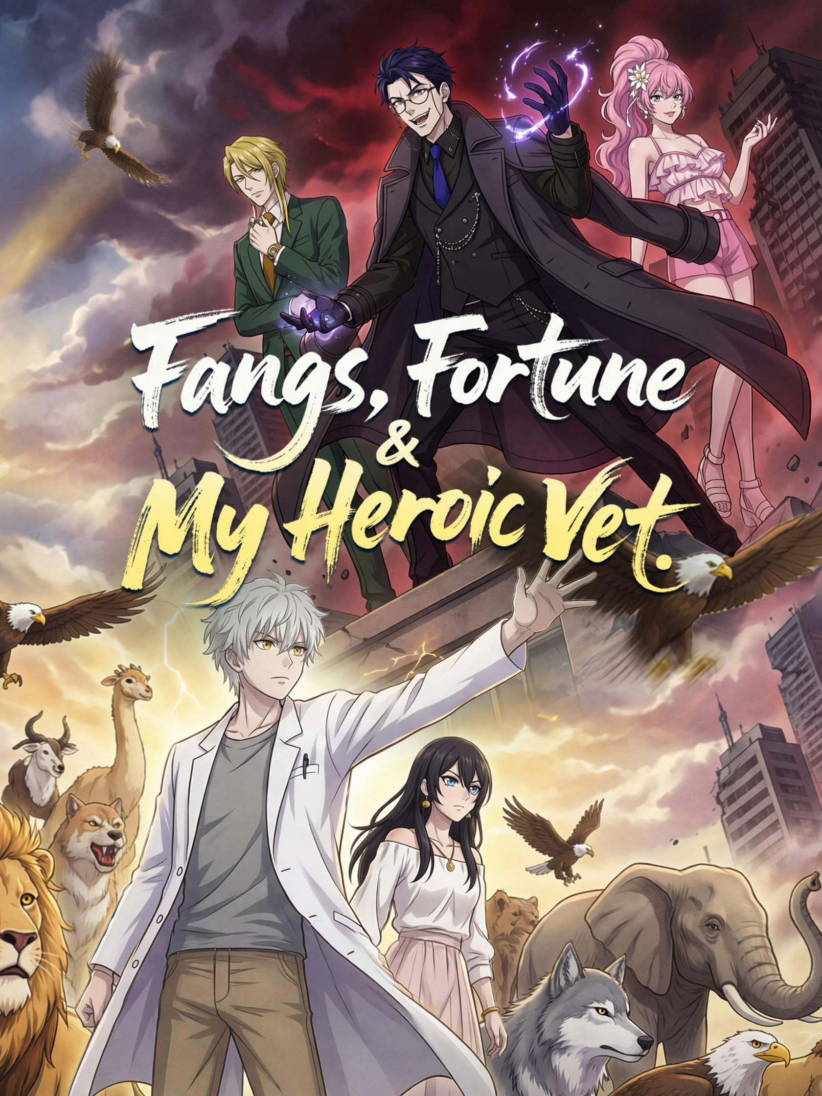 Fangs, Fortune & My Heroic Vet short drama poster