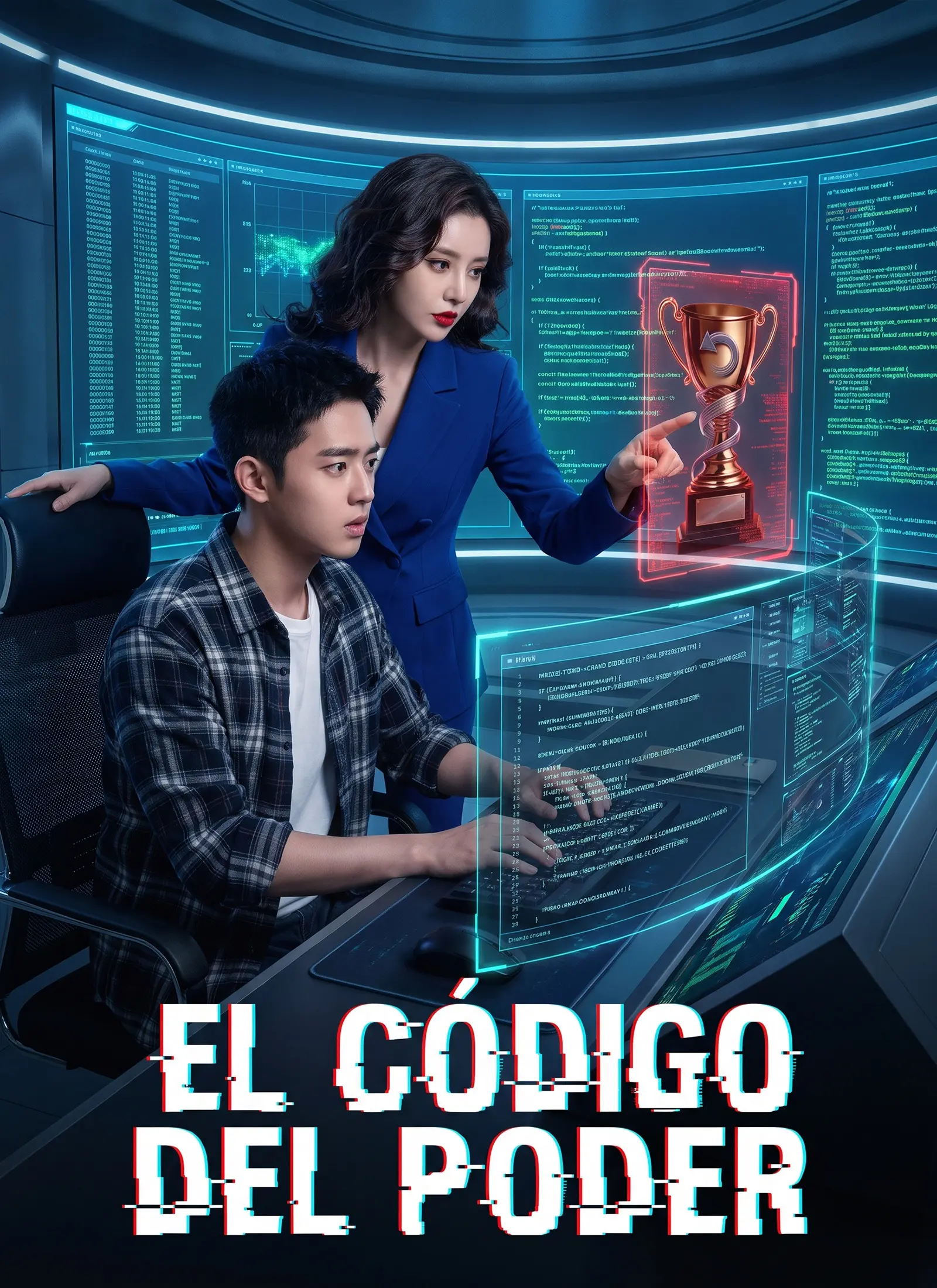 [Doblado]El código del poder short drama poster