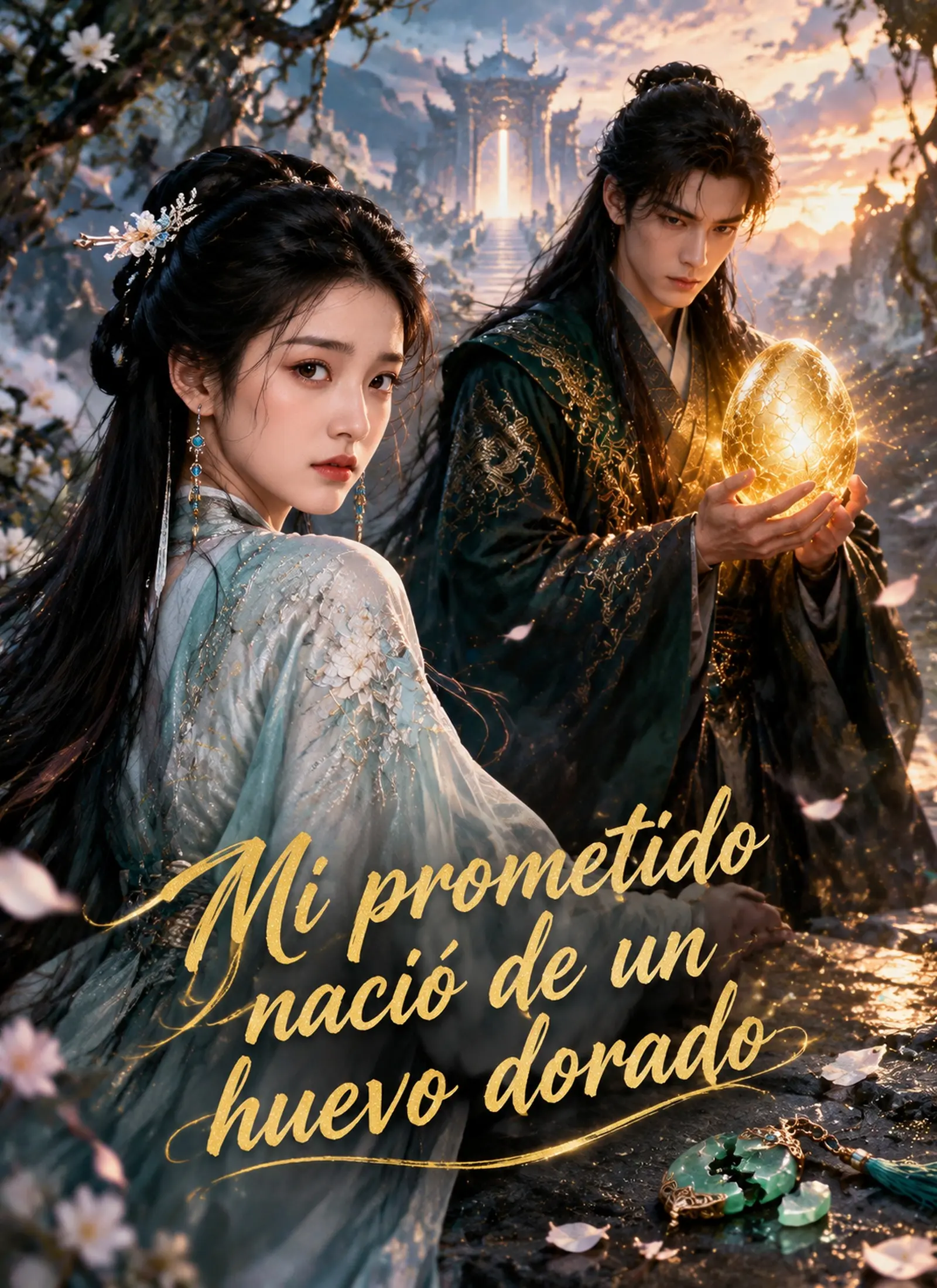 Mi prometido nació de un huevo dorado short drama poster