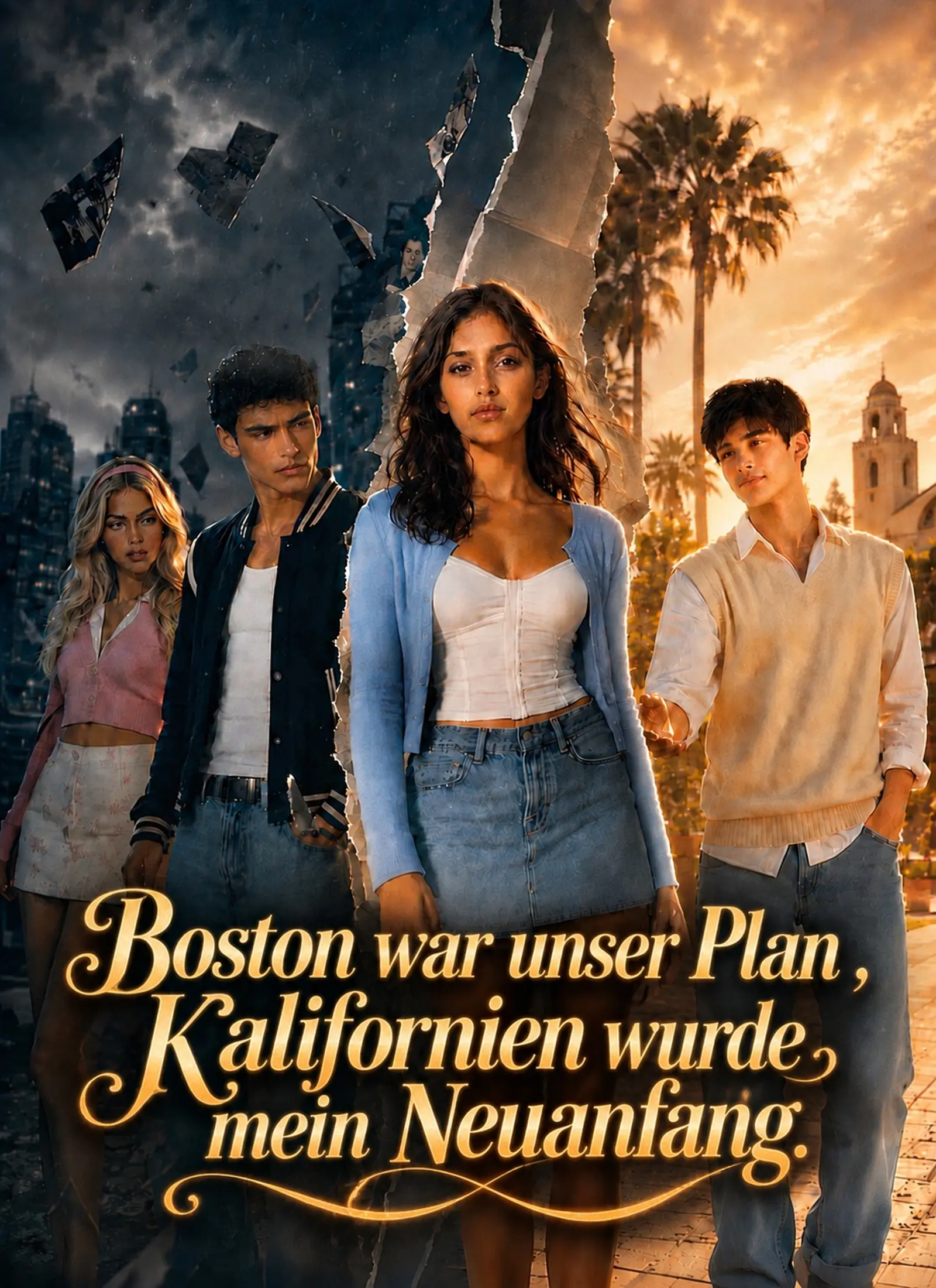 Boston war unser Plan , Kalifornien wurde mein Neuanfang short drama poster