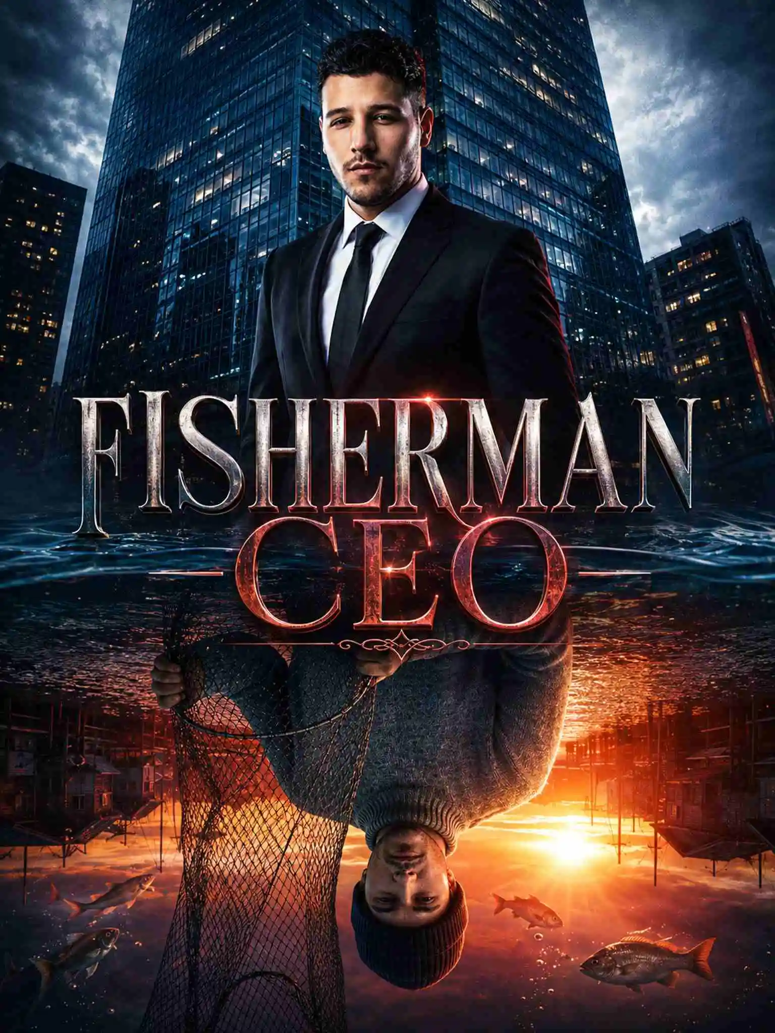 Fisherman CEO short drama poster