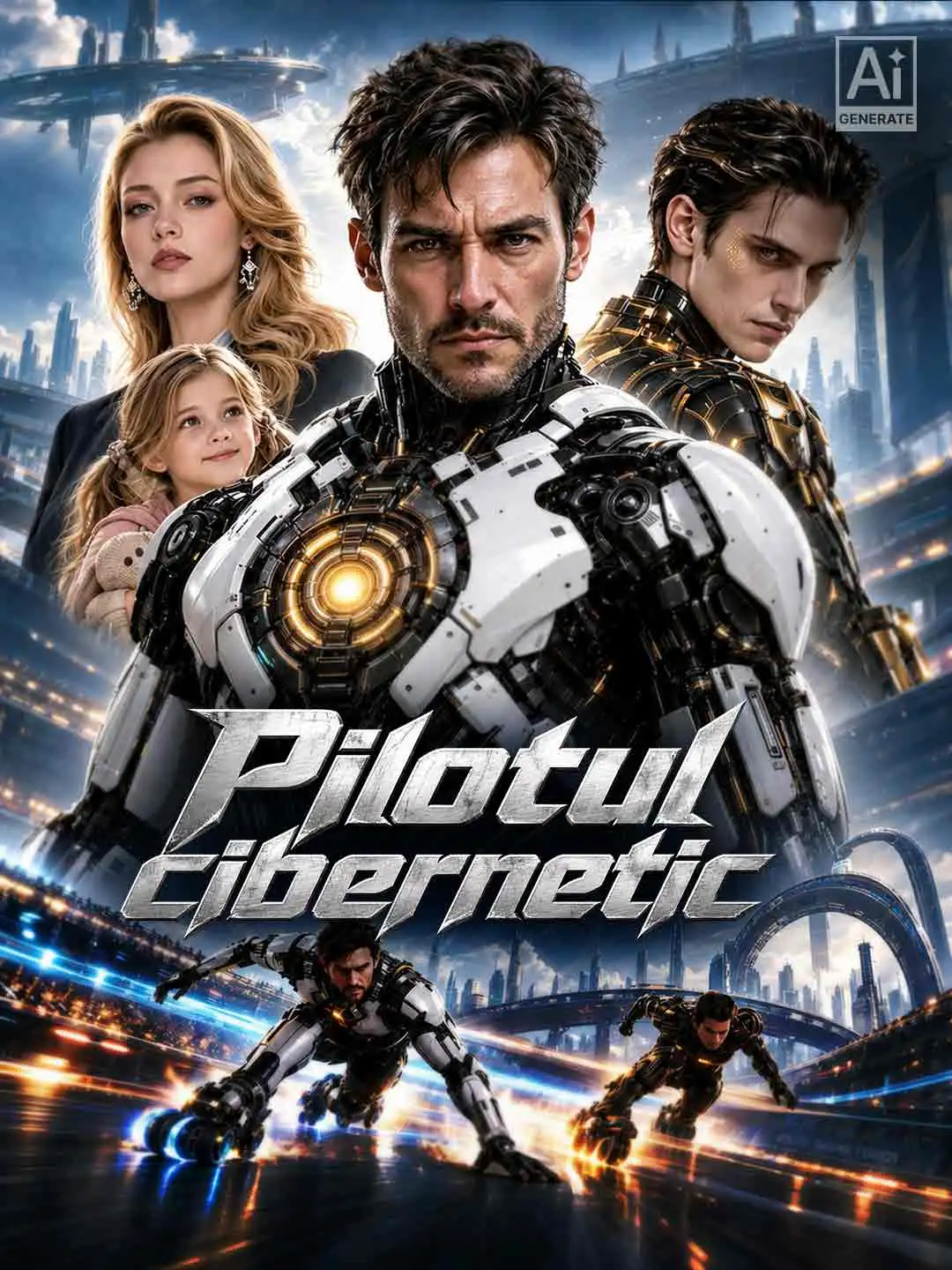 Pilotul cibernetic short drama poster