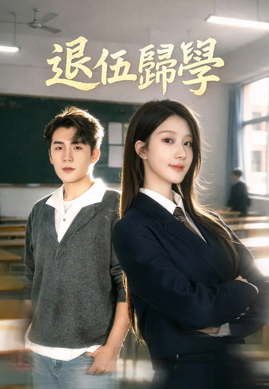 退伍歸學 short drama poster
