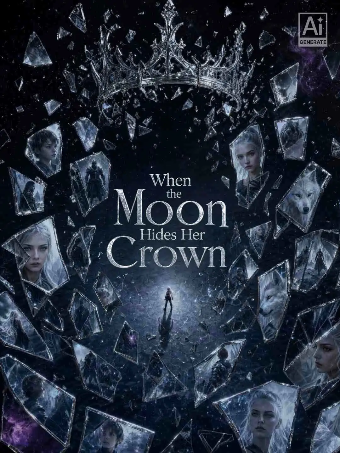 When The Moon Hides Her Crown short drama poster