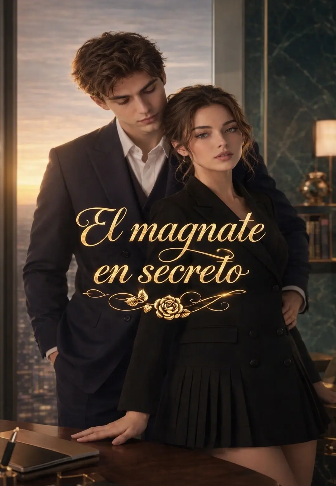 El magnate en secreto short drama poster