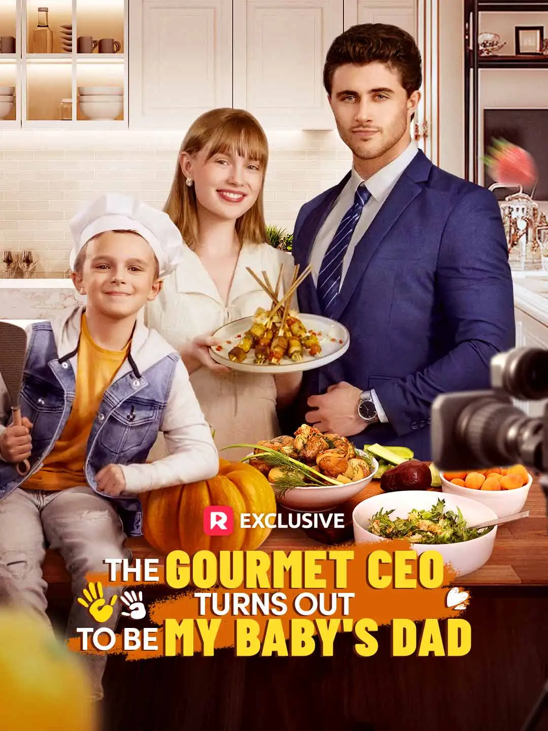 The Gourmet CEO Turns out to Be My Baby's Dad short drama poster