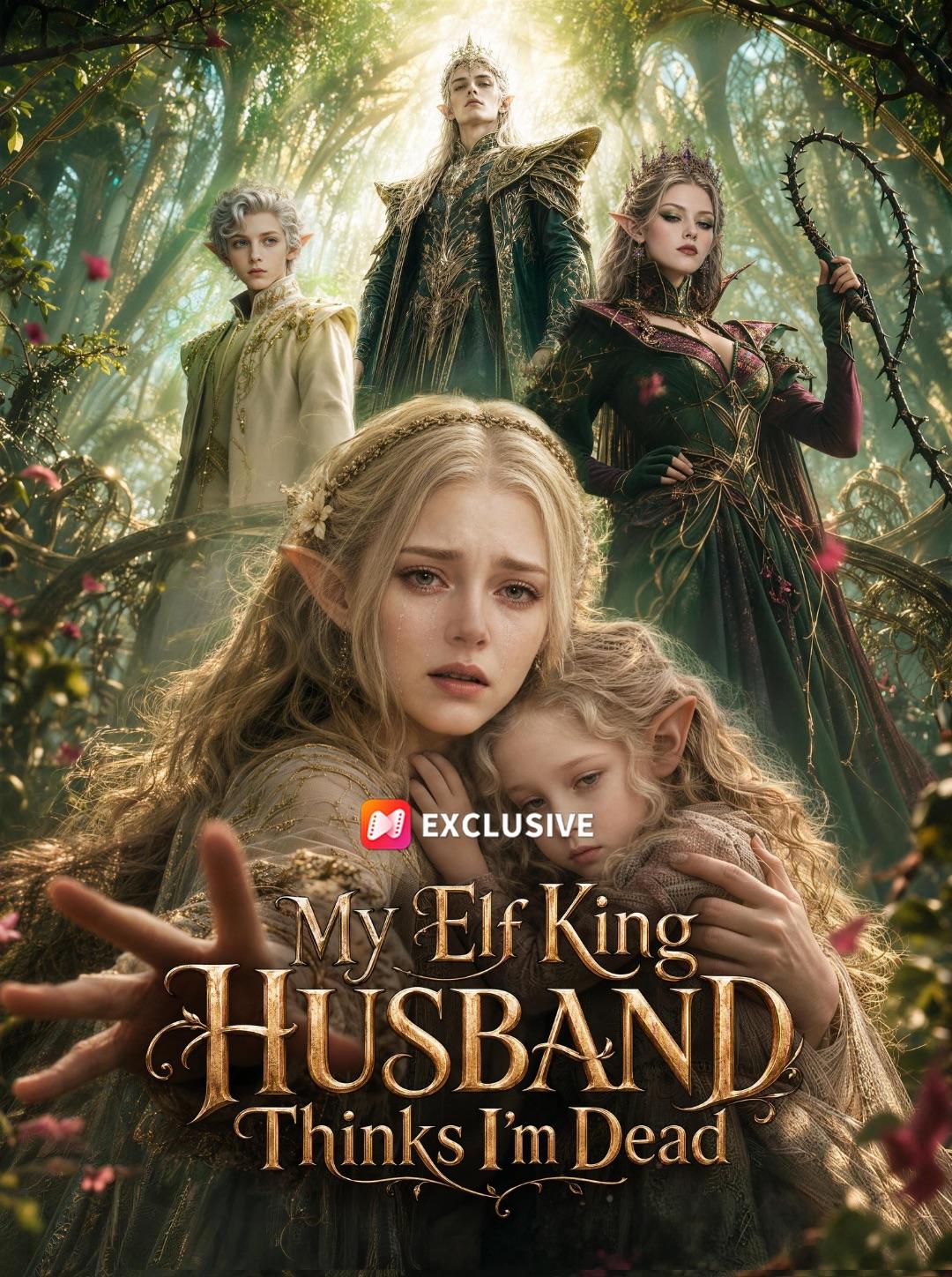 My Elf King Husband Thinks I'm Dead short drama poster