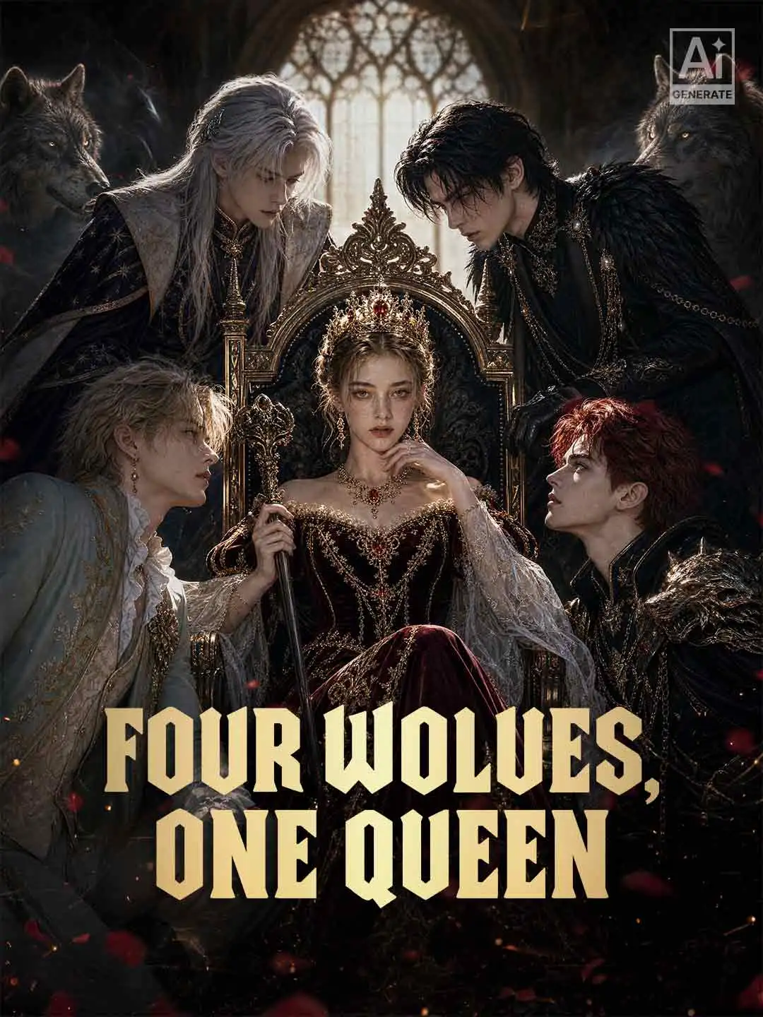 Four Wolves, One Queen short drama poster