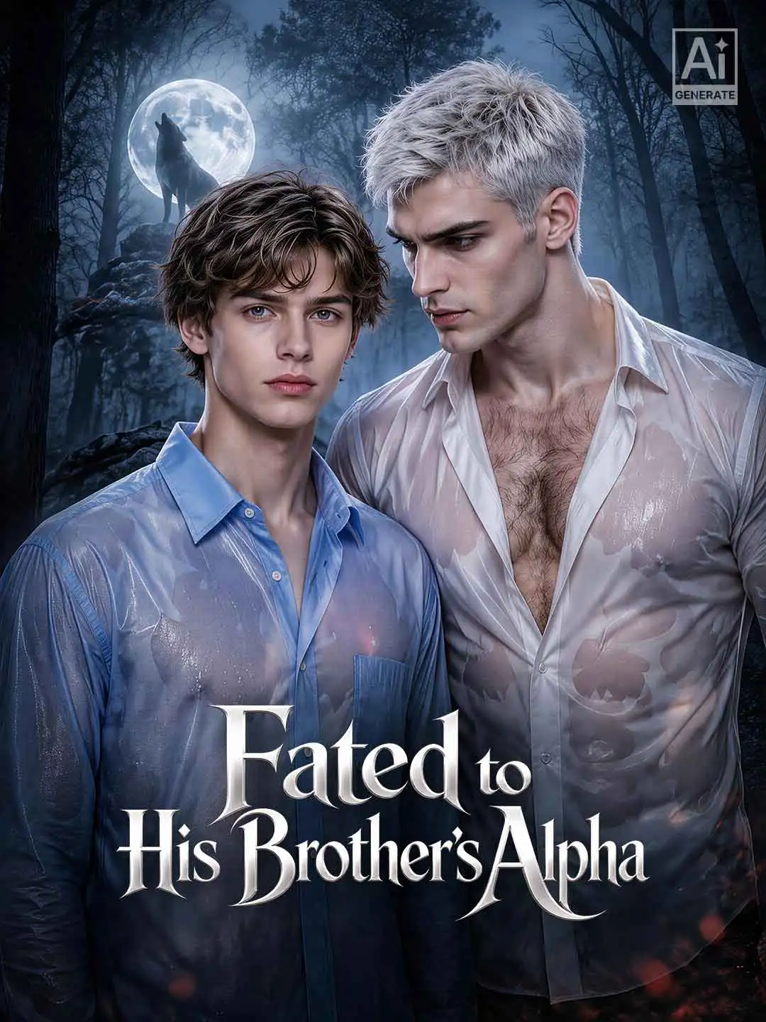 Fated to His Brother's Alpha short drama poster