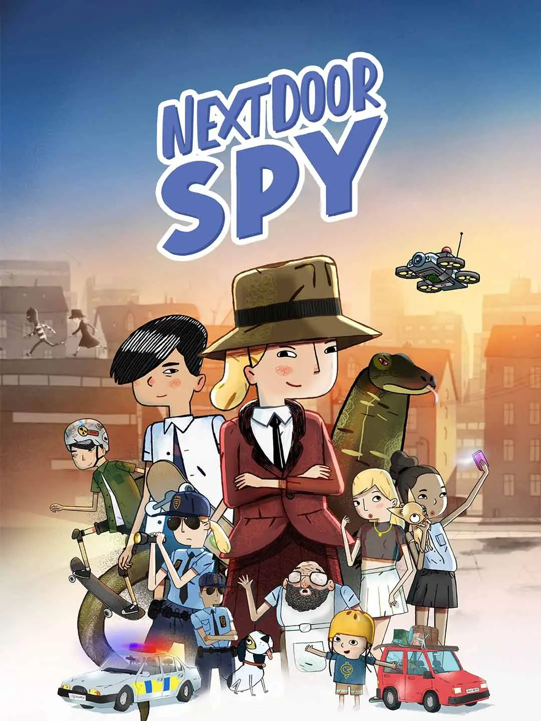Next Door Spy short drama poster