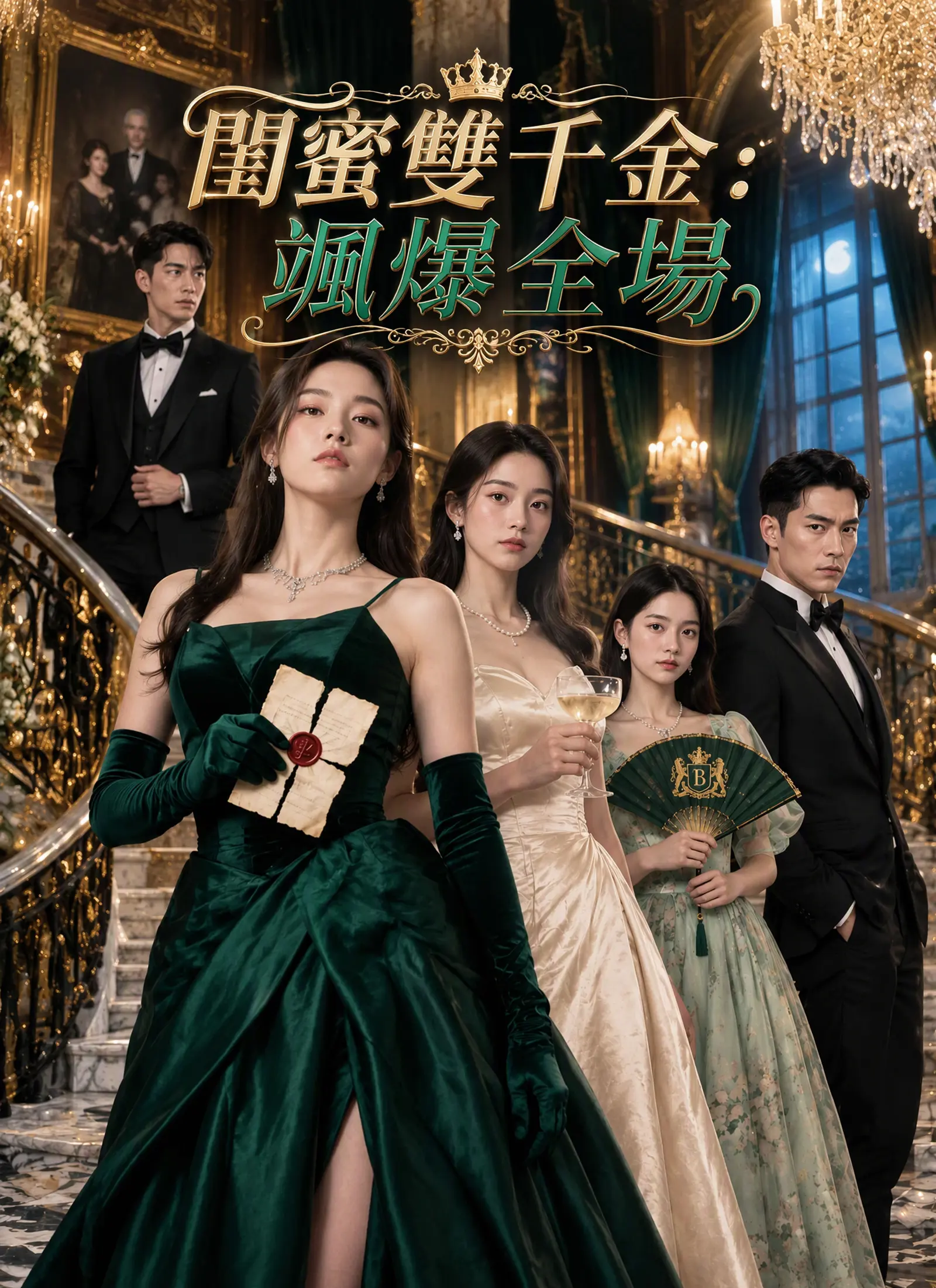 閨蜜雙千金：颯爆全場 short drama poster