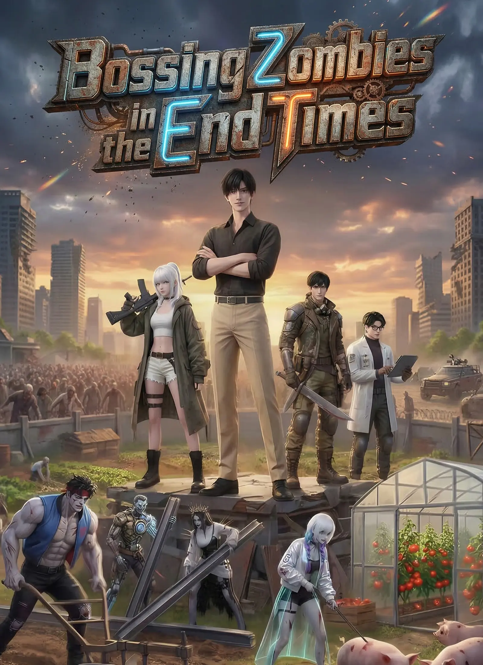 Bossing Zombies in the End Times short drama poster
