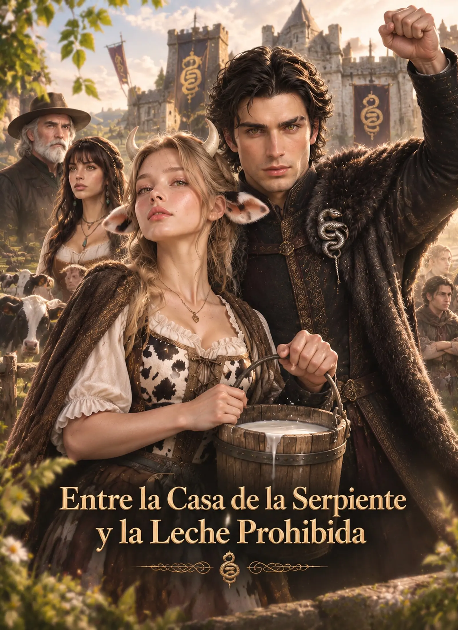 Entre la Casa de la Serpiente y la Leche Prohibida short drama poster
